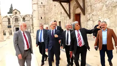 Uraloğlu Şam'da Emevi Camisi'ni Ziyaret Etti