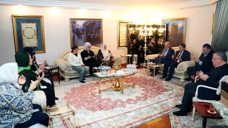 Erdoğan, İyimaya Ailesine Taziyede Bulundu